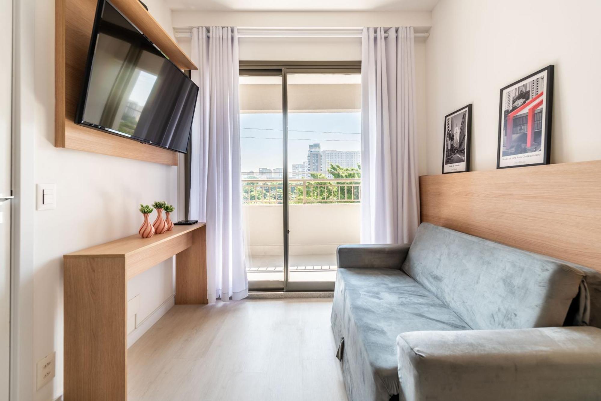 Apartamento Premium Campo Belo, Fast Wi-fi , Wide, Illuminated