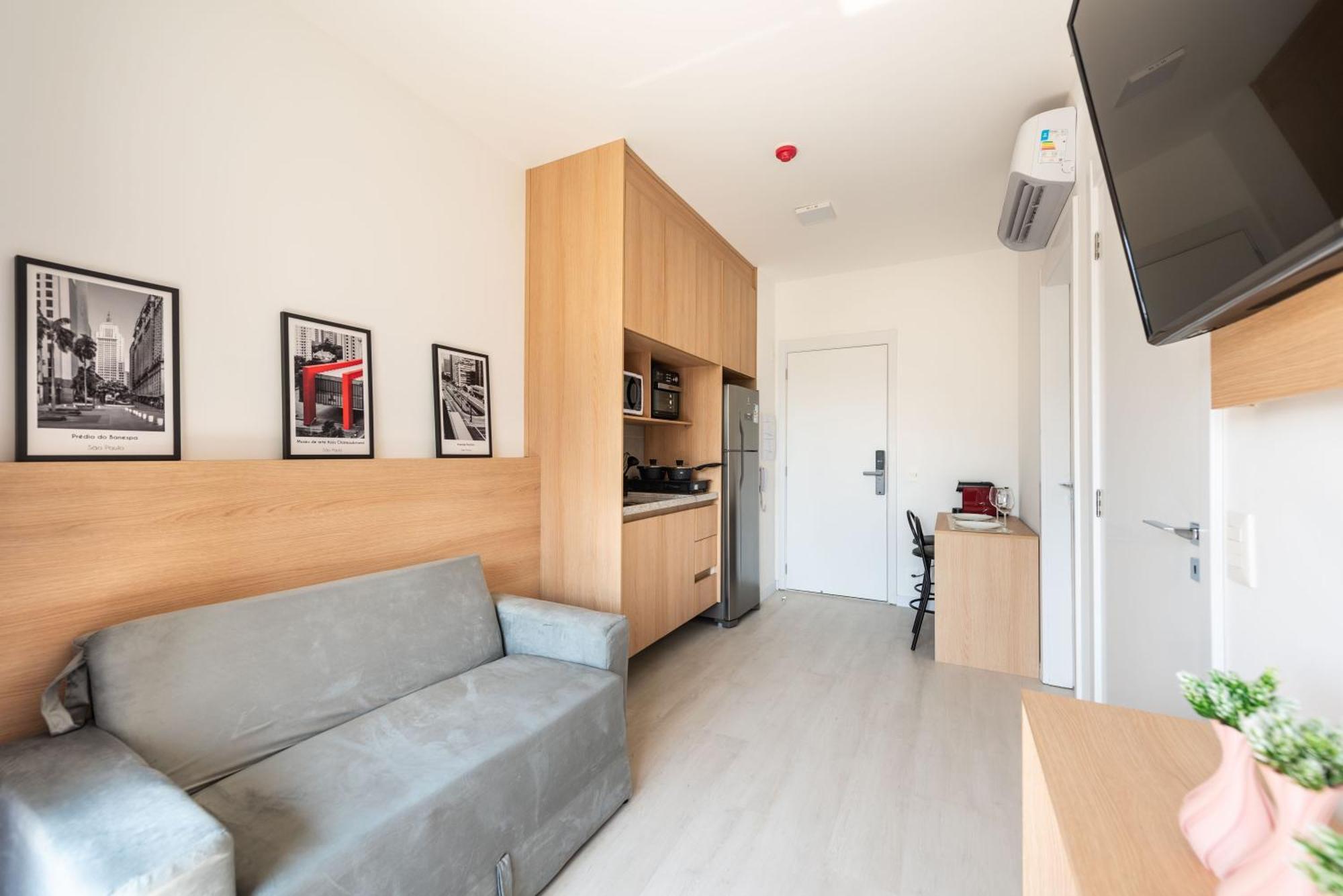Apartamento Premium Campo Belo, Fast Wi-fi , Wide, Illuminated *